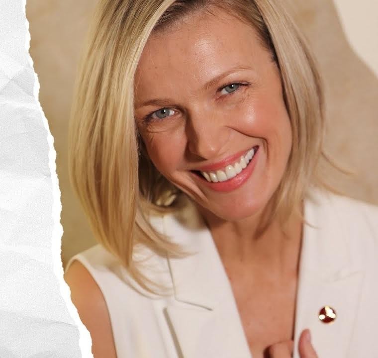 Magda Mołek podczas nagrania programu 