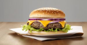 Ile kalorii ma cheeseburger? Kaloryczność i wartości odżywcze