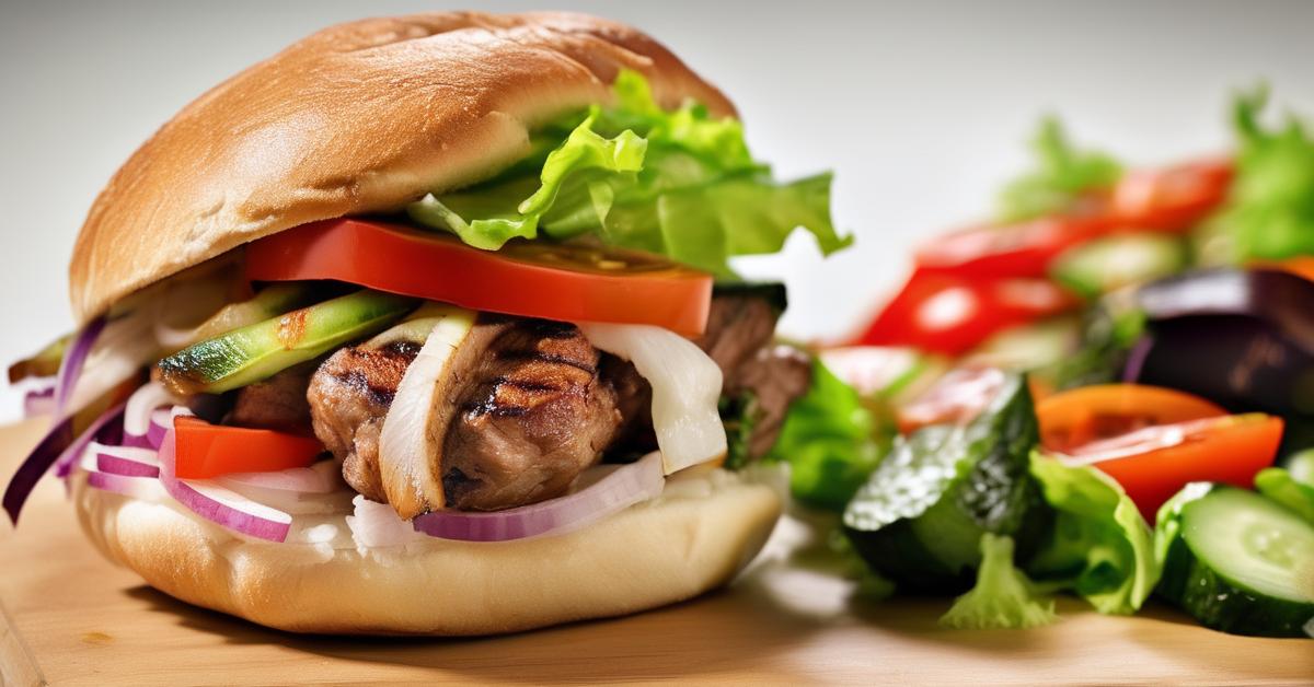 Ile kalorii ma kebab w bułce? Kaloryczność i wartości odżywcze