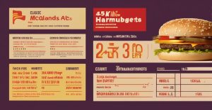 Ile kalorii ma hamburger z Mc? Kaloryczność i wartości odżywcze