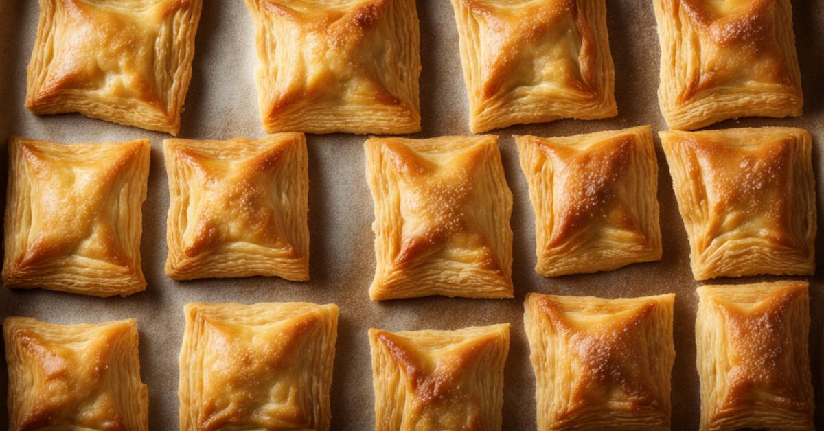 ile się piecze ciasto francuskie
